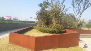 衡山耐候钢挡土墙